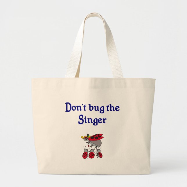 Don't bug the Singer Tote Bag (Front)