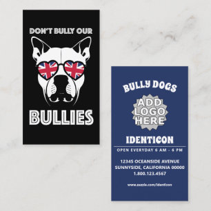 don't bully our bullies business card