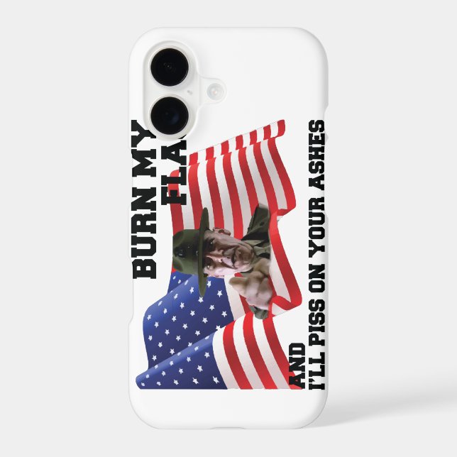 Don't burn my flag (Back)