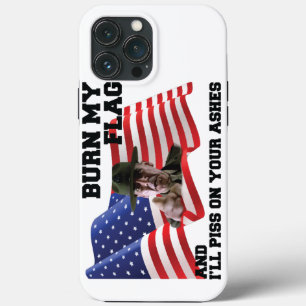 Don't burn my flag iPhone 13 pro max case