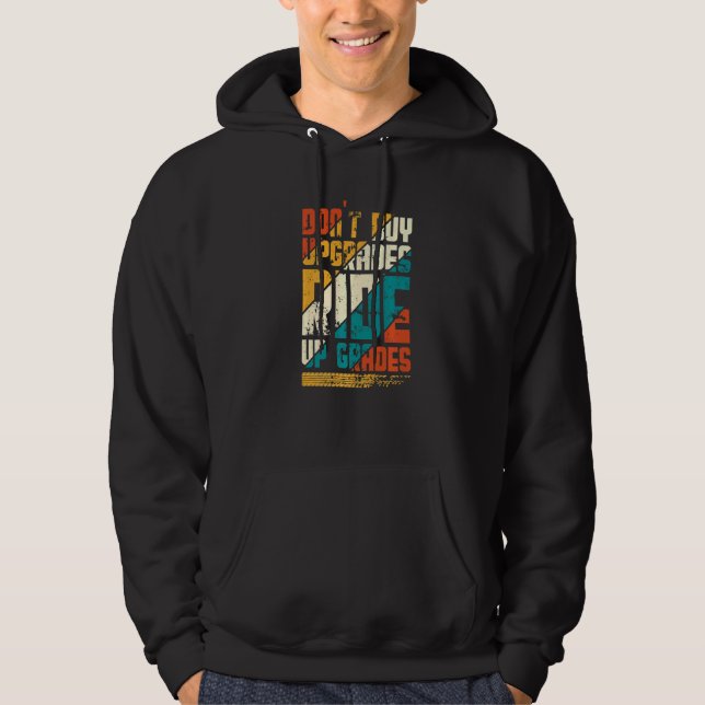 Don't Buy Bicycle Cycling Quote Love Riding Bicycl Hoodie (Front)