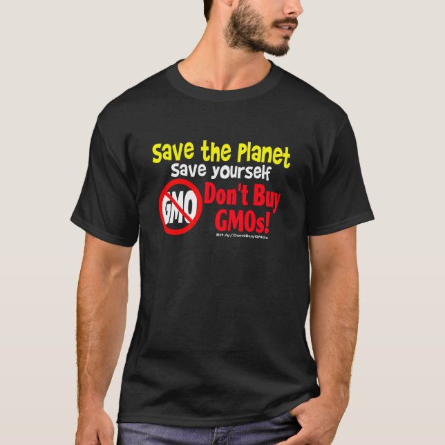 Dont Buy GMOs T-Shirt (Front)