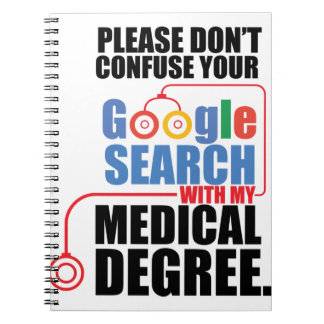 Don't Confuse Your Google Search Notebook