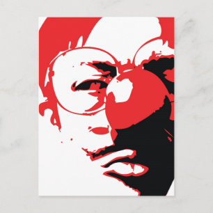 Don't Cross The Clown Postcard