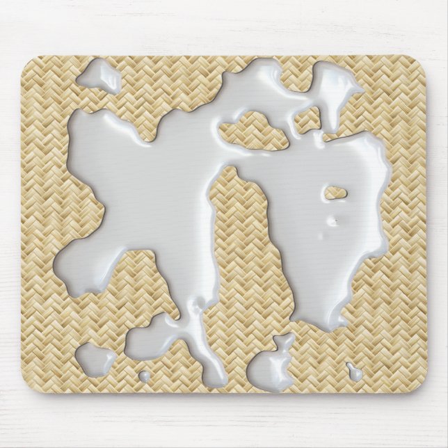 Don't Cry Over Spilt Milk! Mouse Mat (Front)