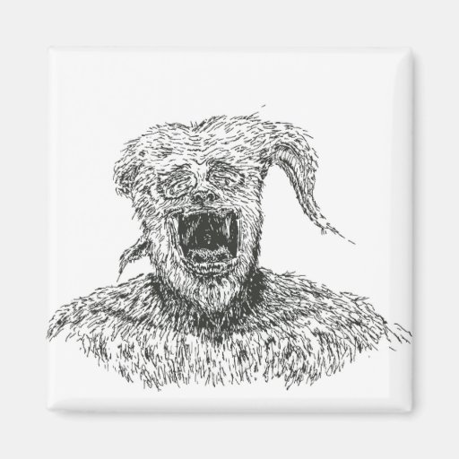 Image of Dont Cry Yeti Magnet