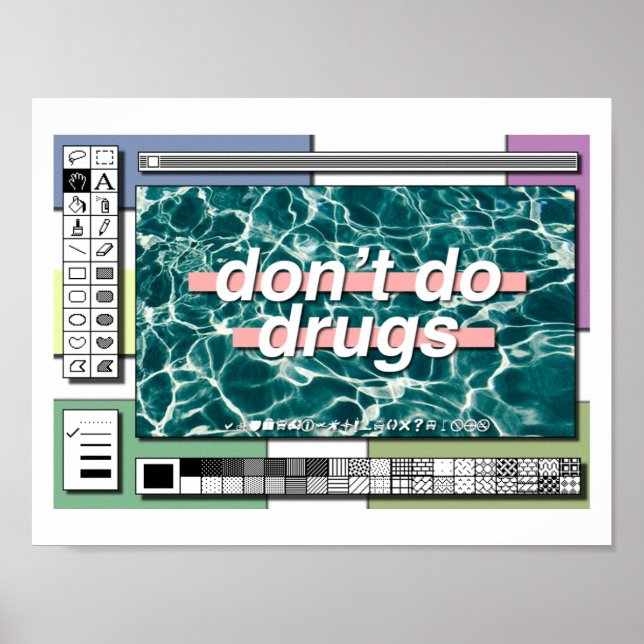 don't do drugs :( poster (Front)