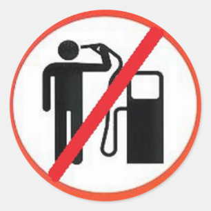 Don't Do It Classic Round Sticker