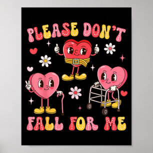Don't Don' Fall Physical Therapy Valentine's Poster