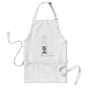 Don't Drink and Draw Standard Apron