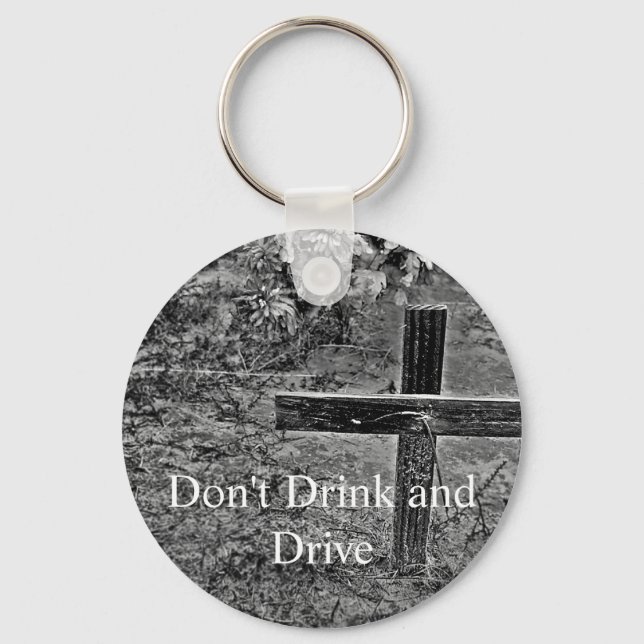 Don't Drink and Drive Keychain (Front)