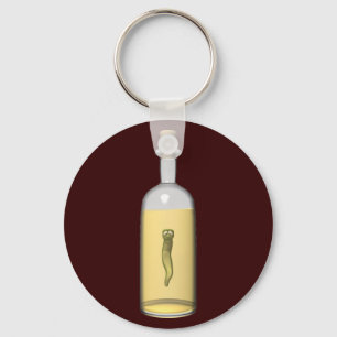Don't Drink the Tequila Worm Key Ring
