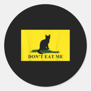 Don't Eat Me Cats For Trump 2024 Classic Round Sticker