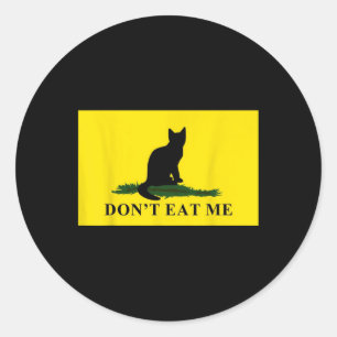 Don't Eat Me Cats For Trump 2024 Classic Round Sticker