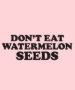 Don't Eat Watermelon Seeds maternity T-shirt - 21.95 Don't Eat Watermelon Seeds maternity T-shirt