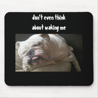 DONT EVEN THINK ABOUT IT MOUSEPAD