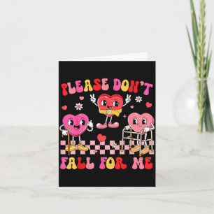 Don't fall for nurse valentine's day fall card