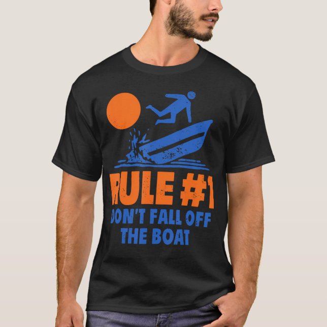 Don'T Fall Off The Boat Unisex For Men'S Women T-Shirt (Front)