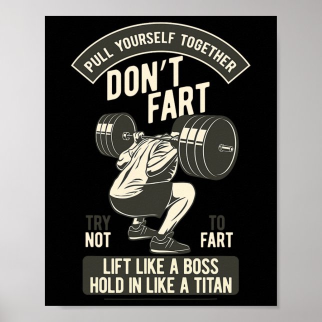 Don't Fart4 Just Don'n Fart  Poster (Front)