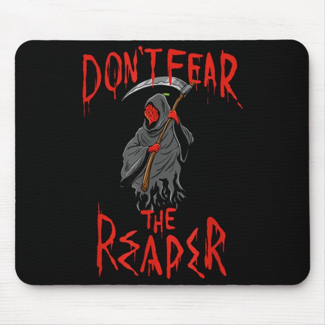 Dont Fear The Carolina Reaper Design  Mouse Mat (Front)