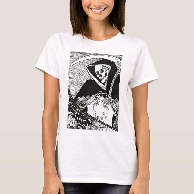 Don't Fear The Knitting! T-Shirt (Front)