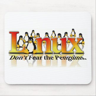 Don't Fear The Penguin Mouse Mat