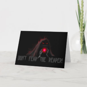 Don't fear the reaper! holiday card