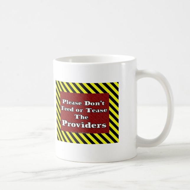 Don't Feed or Tease Mug (Right)