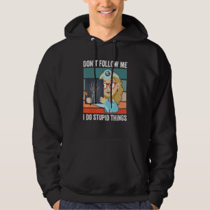 Don't Follow Me I Do Stupid Things Radiologist Tec Hoodie