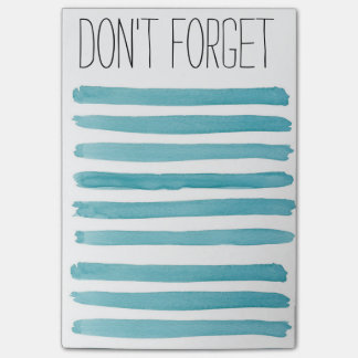 DONT FORGET Note Pad
