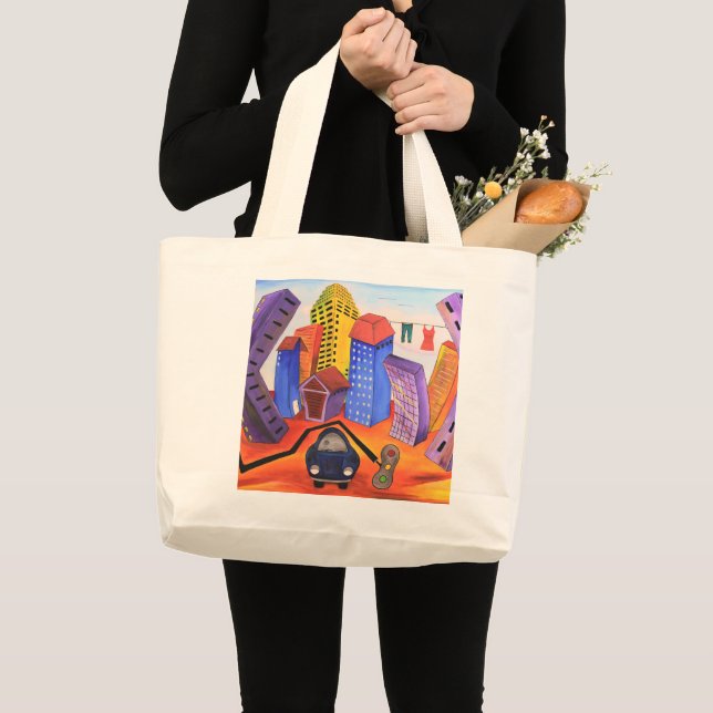 Don't Forget the Wash Jumbo Tote Bag (Front (Product))