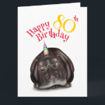 Don't Forget to Party, Sleepy Hippo Birthday Card<br><div class="desc">Maybe as we get older we stop getting overly excited about our birthdays, I don't always like to think about how the years are flying by. But, however old or sleepy I get I still love to receive and send cards. Send to your friends and family on their birthdays and...</div>