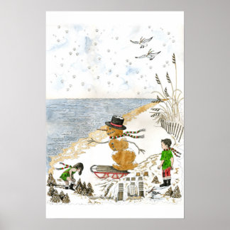 Don't Forget to Wear Your Boots! Poster Print