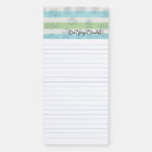 Don't Forget Yachats! Magnetic Notepad