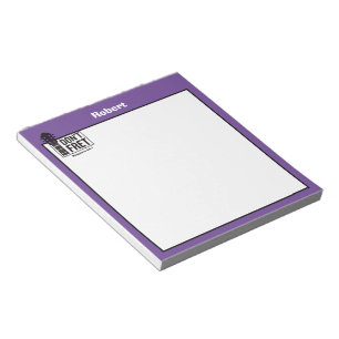 Don't fret (Philippians 4:6-7) Guitar personalised Notepad