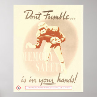 Don't Fumble Poster