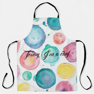 Don't get ahead of the pretty colours  apron