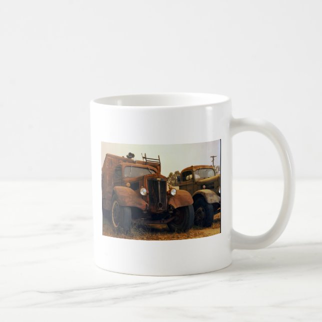 Don't get around much any more coffee mug (Right)