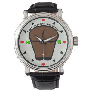 Don't Get Behind - Stay On Time (Monogrammed) _A Watch