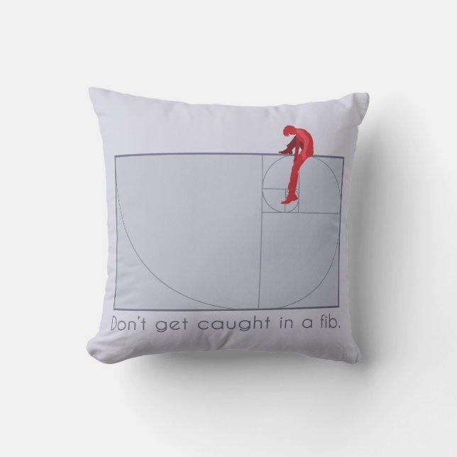Don't get caught in a fib cushion (Front)