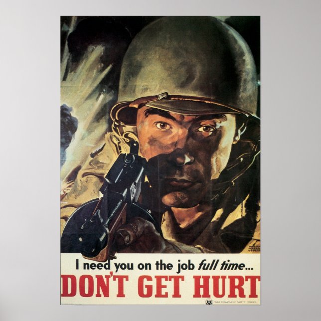Don't Get Hurt Poster (Front)