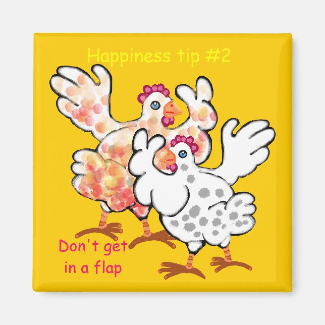 don't get in a flap magnet (Front)