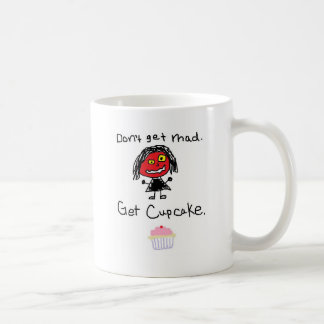 Don't Get Mad, Get Cupcake Coffee Mug