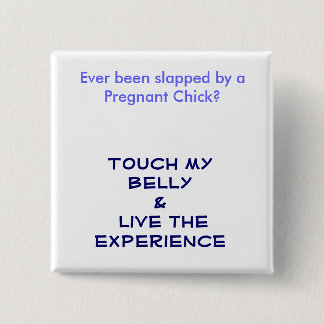 dont get slapped 15 cm square badge