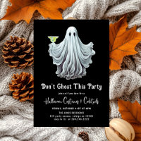 Dont Ghost This Party Adult Halloween Party
