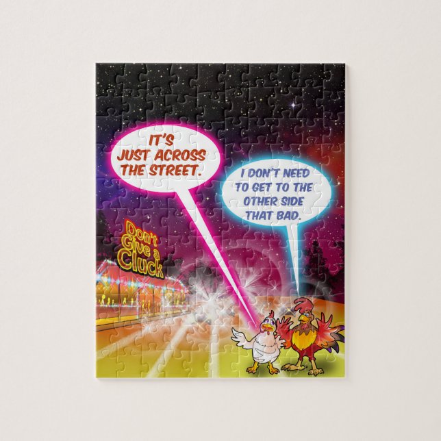 Don't Give A Cluck Puzzle (Vertical)