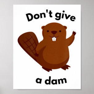 Don't Give A Dam  Poster