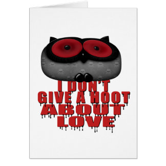 dont give a hoot bout love owl
