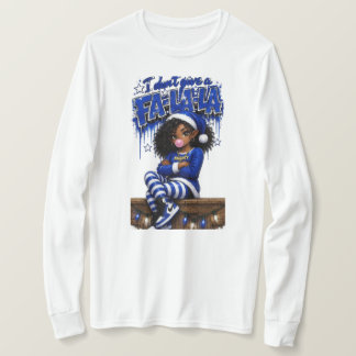 Don't Give One blue1 Women's Sweat wte Shirt