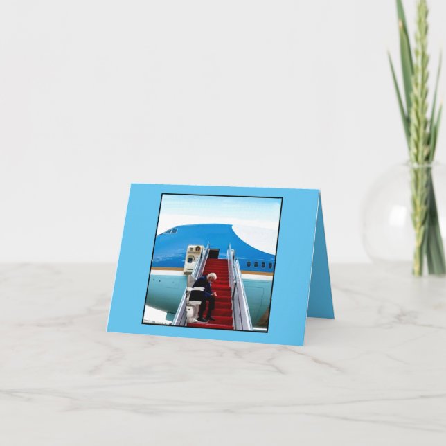 Don't Give Up Thank You Card (Front)